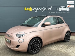 Fiat 500e - La Prima 42 kWh *carplay *camera *leer *pano