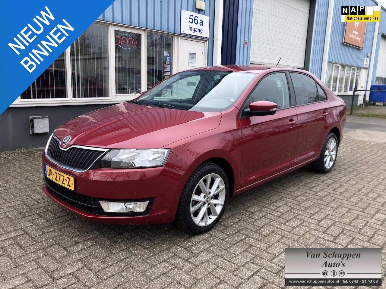 Skoda Rapid - 1.2 TSI Greentech JOY Navi Trekhaak Cruise - AutoWereld.nl