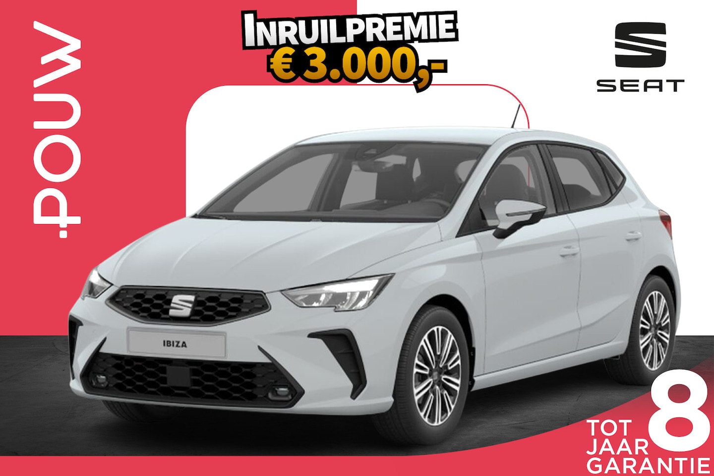 SEAT Ibiza - 1.0 EcoTSI 95pk Style | 16 Inch Velgen | Parkeersensoren - AutoWereld.nl