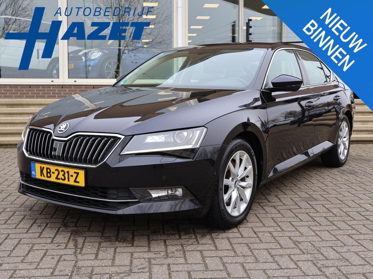 Skoda Superb - 1.6 TDI DSG + TREKHAAK | CANTON AUDIO | STOELVERW. | APPLE CARPLAY | CAMERA | MEMORY - AutoWereld.nl