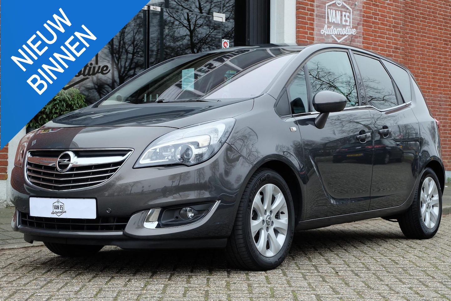 Opel Meriva - 1.4 Turbo Blitz / Leder / Stoel- + stuurverw. / Navi / PDC - AutoWereld.nl