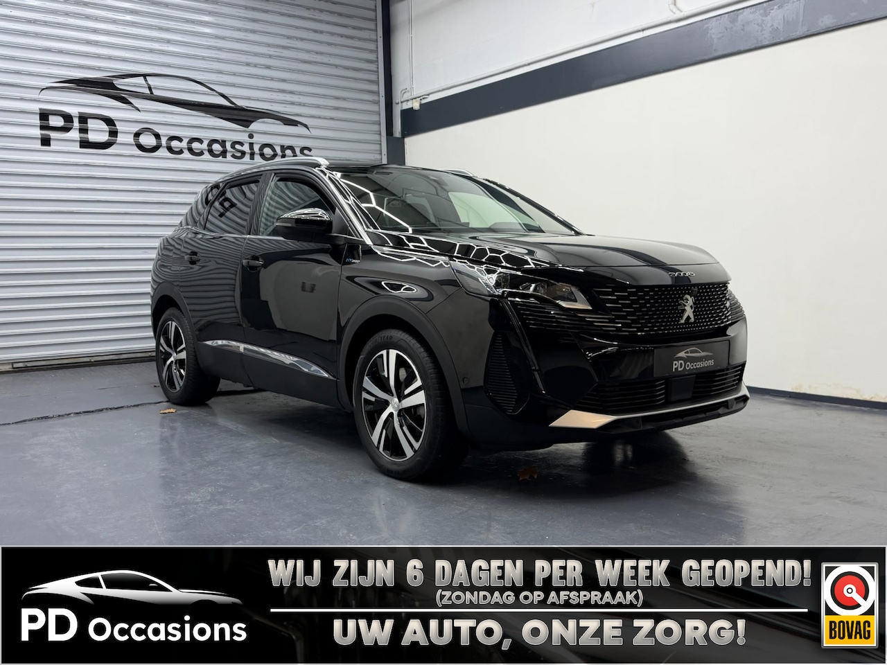 Peugeot 3008 - 1.6 HYbrid 225 PK Allure Pack Business - Camera - Stoelverw. - - AutoWereld.nl
