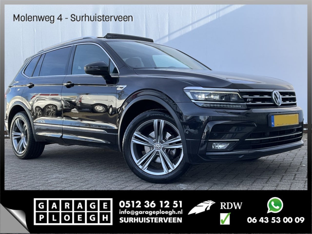Volkswagen Tiguan Allspace - 1.5 TSI Highline R Line Pano.dak Stoelvrw. Adapt.Cruise Business - AutoWereld.nl