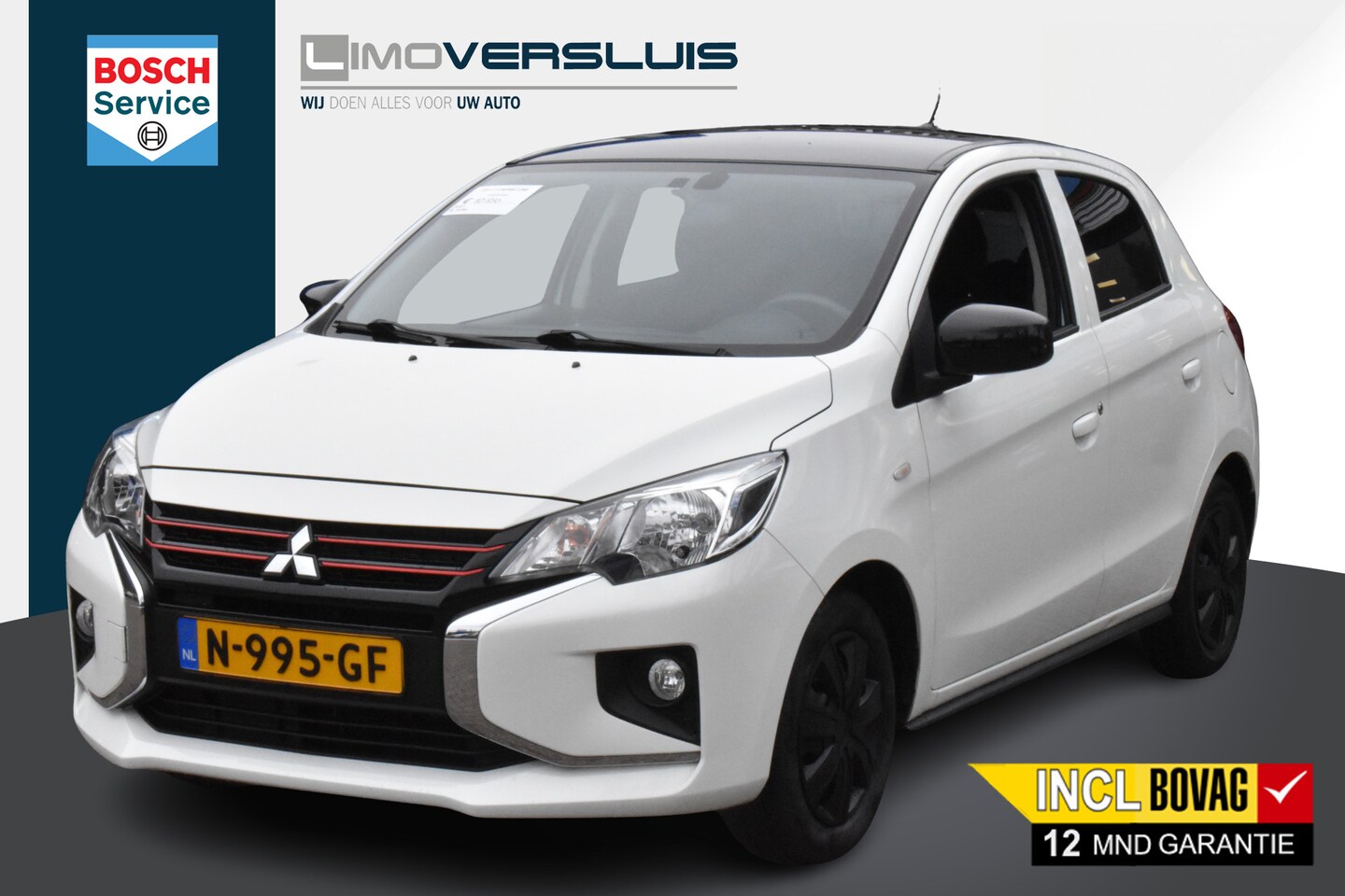 Mitsubishi Space Star - 1.2 Cool+ Sport | 1e Eigenaar | Airco | Apple Carplay | Bluetooth | 12 mnd BOVAG garantie - AutoWereld.nl