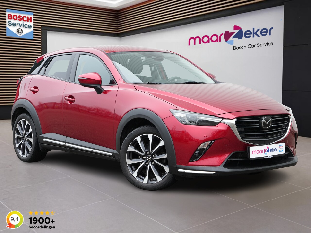 Mazda CX-3 - 2.0 SkyActiv-G 120 TS ✅HeadUp✅Adapt. Cruise✅Stuur&Stoelverw.✅Lane Ass✅Camera✅ - AutoWereld.nl
