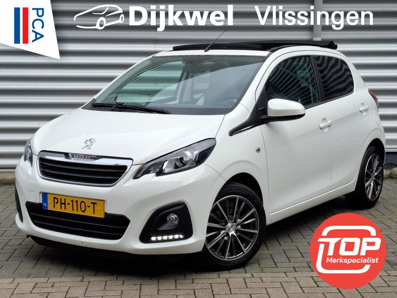 Peugeot 108 - 1.0 e-VTi Active Cabrio TOP! Airco/LMV 5-drs - AutoWereld.nl