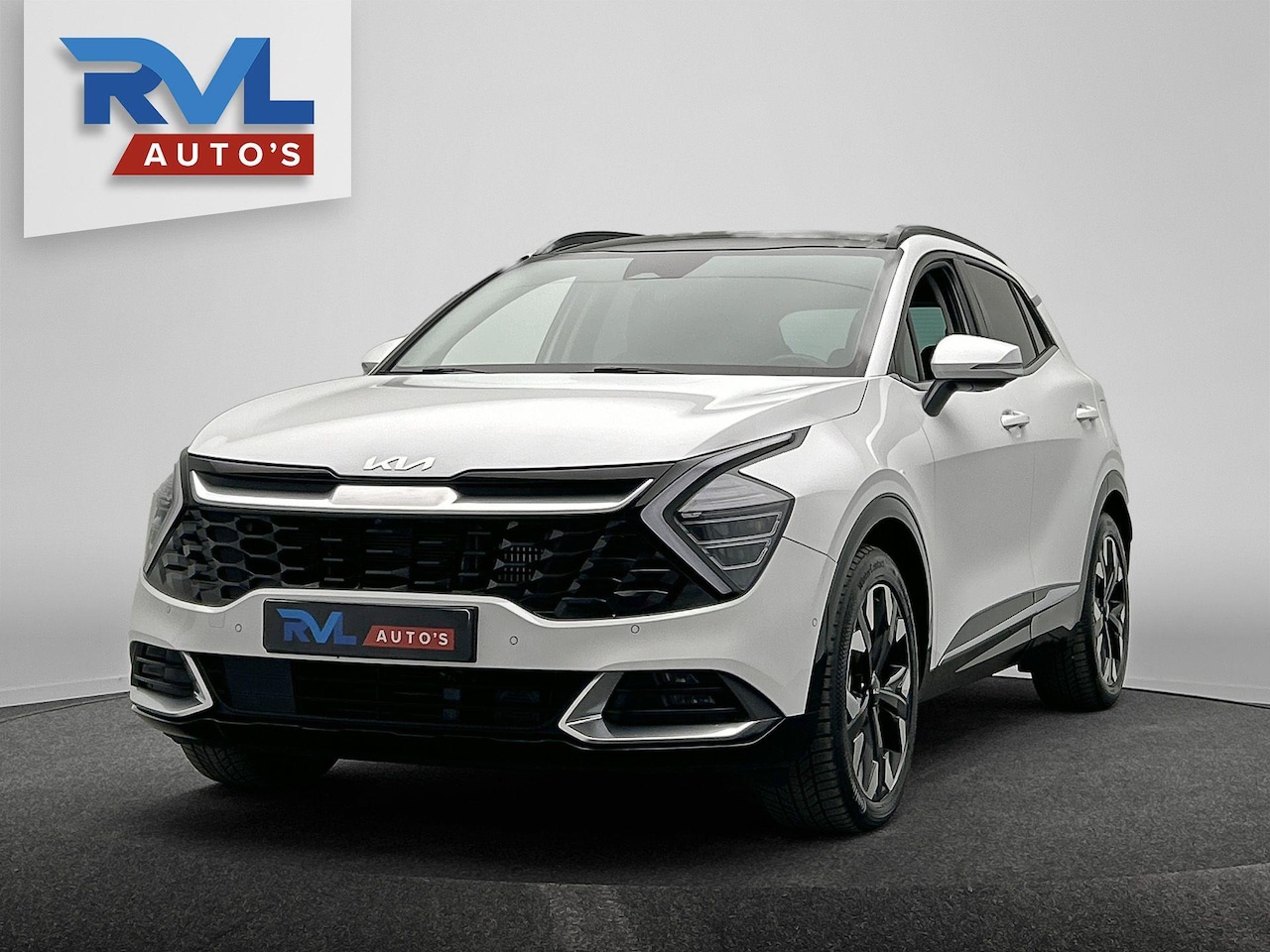 Kia Sportage - 1.6 T-GDi Plug-in Hybrid AWD DynamicPlusLine Pano/dak Carplay Adaptive-cruise Camera Leder - AutoWereld.nl