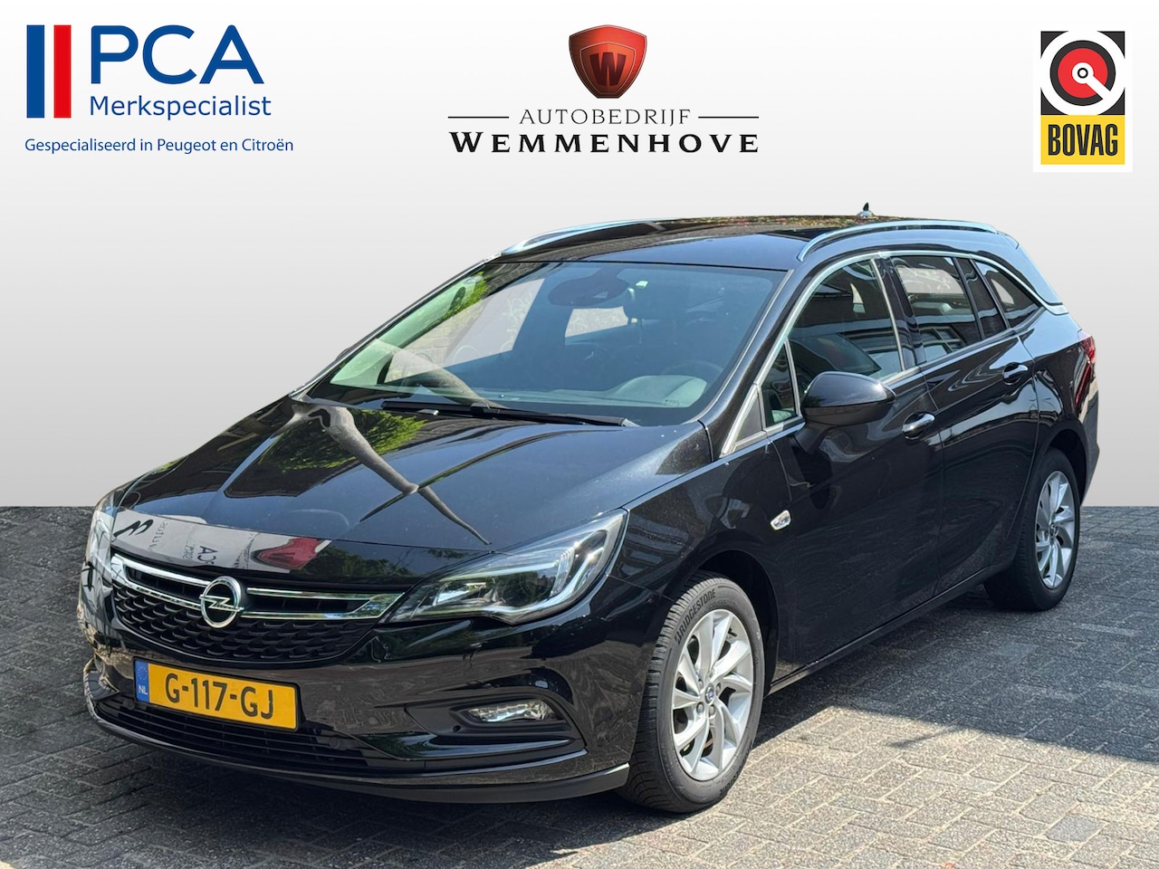 Opel Astra Sports Tourer - 1.0 Turbo Business Executive Airco/El.klep/Lichtmetalen velgen - AutoWereld.nl