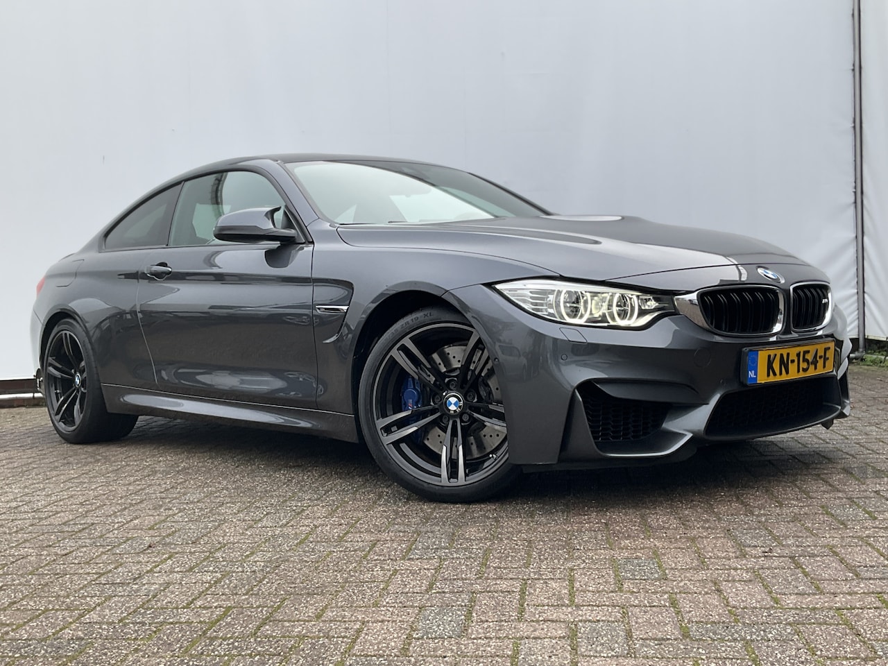 BMW M4 - 4-serie Coupé 432PK HUD 360°Cam Voll.Onderhouden Topstaat MINERALGRAU METALLIC (B39) - AutoWereld.nl
