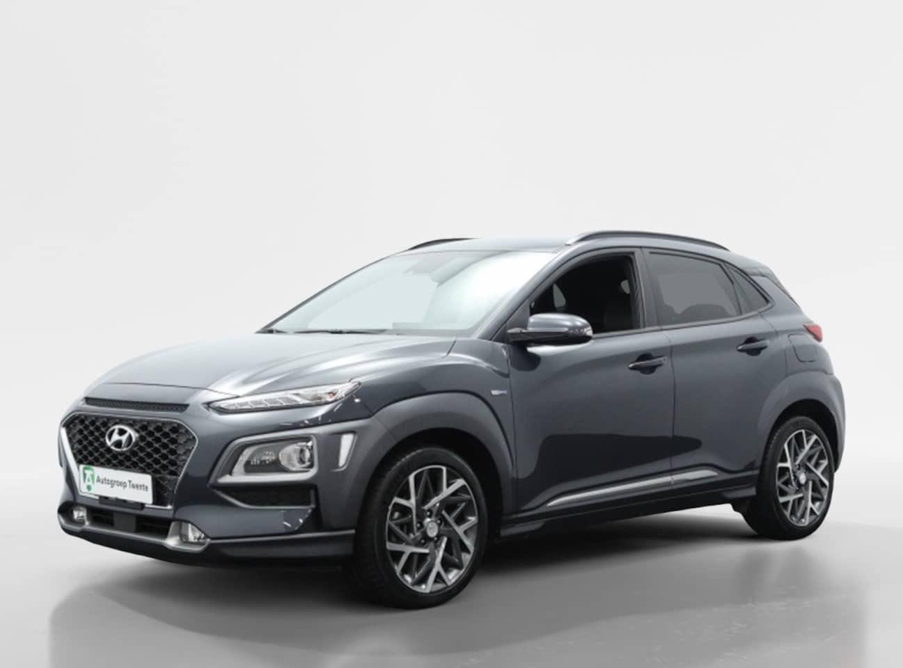 Hyundai Kona - 1.6 GDI HEV Premium | Navigatie | Camera | Stoelverwarming - AutoWereld.nl