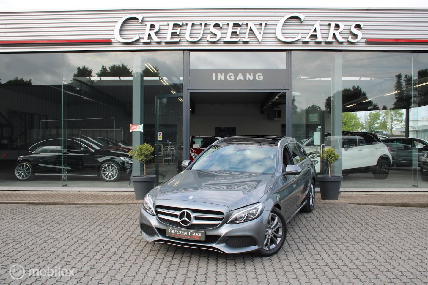 Mercedes-Benz C-klasse Estate - 180 Prestige/Led/Trekhaak/Pano/Navi - AutoWereld.nl