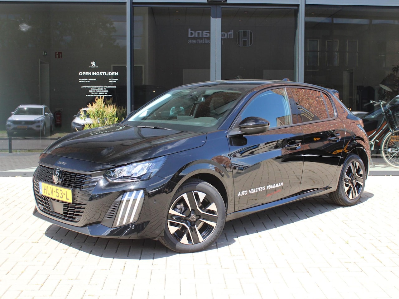 Peugeot 208 - 1.2 Hybrid 110PK e-DCS6 Allure Navigatie, 360 camera, Lichtmetalen velgen, Parkeerhulp voo - AutoWereld.nl