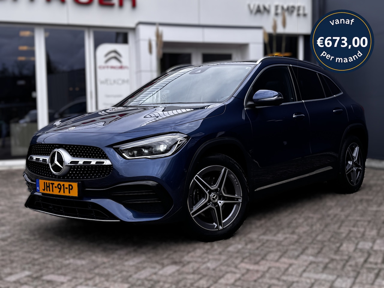 Mercedes-Benz GLA-Klasse - 250 e AMG Line | 96 % SOH | Pano | Trekhaak uitklapbaar | LED | Elek. Achterklep | Camera - AutoWereld.nl
