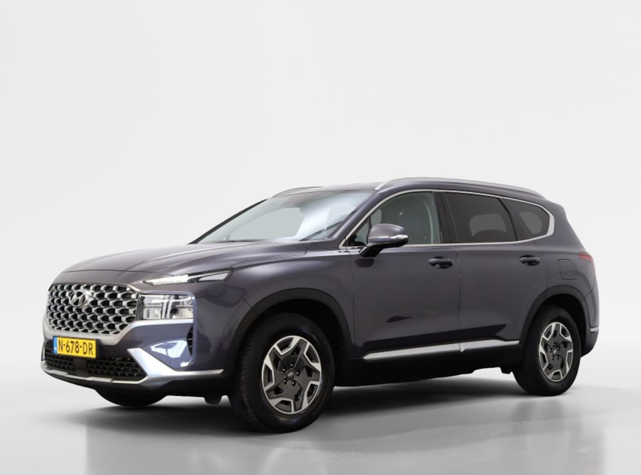 Hyundai Santa Fe - 1.6 T-GDI HEV C Smart| 7 pers.| Afneembare Trekhaak 13-polig | - AutoWereld.nl