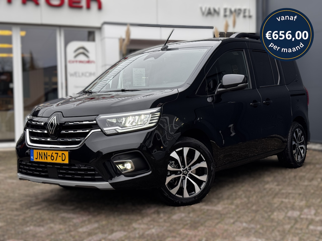 Renault Kangoo - 1.3 TCe Techno | Trekhaak | Automaat | Adaptive Cruise | Camera | Navigatie | Climate cont - AutoWereld.nl