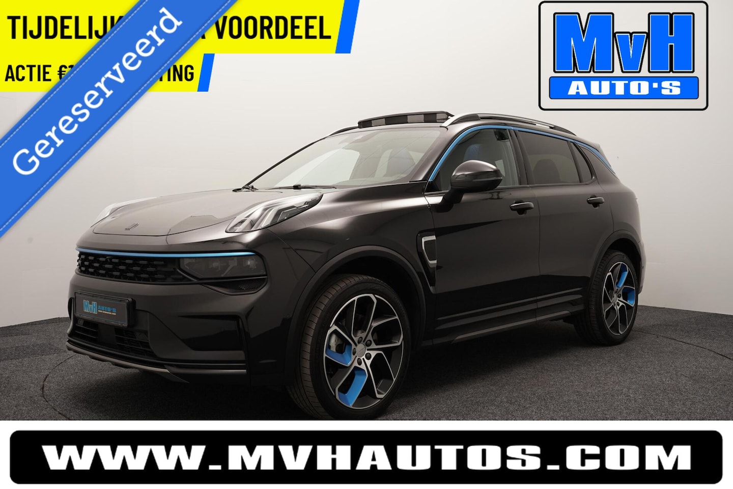 Lynk & Co 01 - 1.5 Plug-in Hybride|ZWARTE.HEMEL|360ºCAM|PANO|NAP - AutoWereld.nl