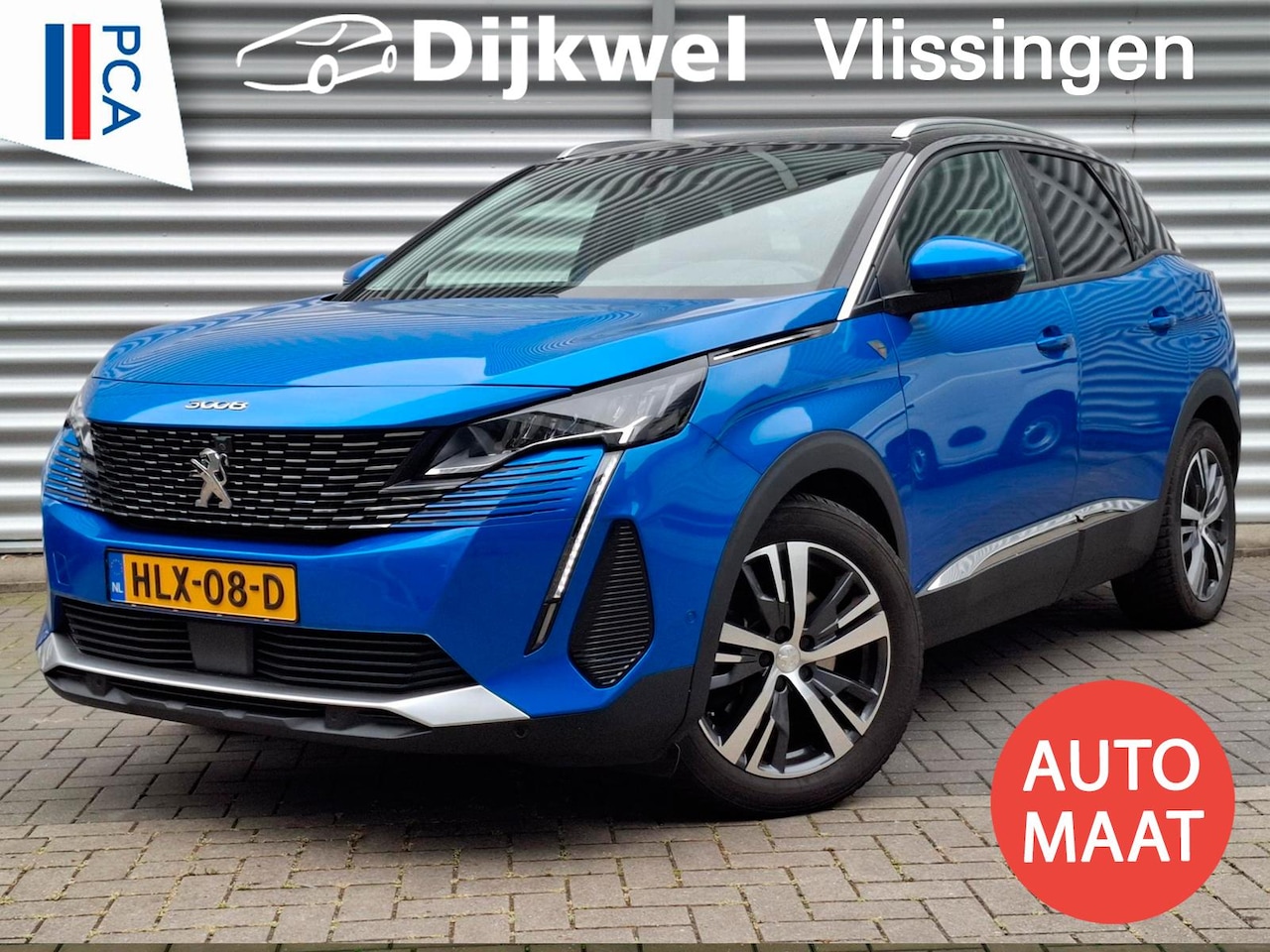 Peugeot 3008 - SUV 1.6 HYbrid 225 EAT8 Automaat Road Trip Nav/Cam - AutoWereld.nl