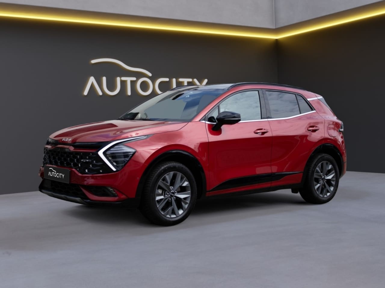 Kia Sportage - 1.6 T Hybrid 230 pk GT-Plusline Pano l Leder l 360 Camera l VOL - AutoWereld.nl