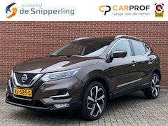 Nissan Qashqai - 1.2 TEKNA + NAV 360 CAMERA CLIMA CRUISE PANO STOELVERW