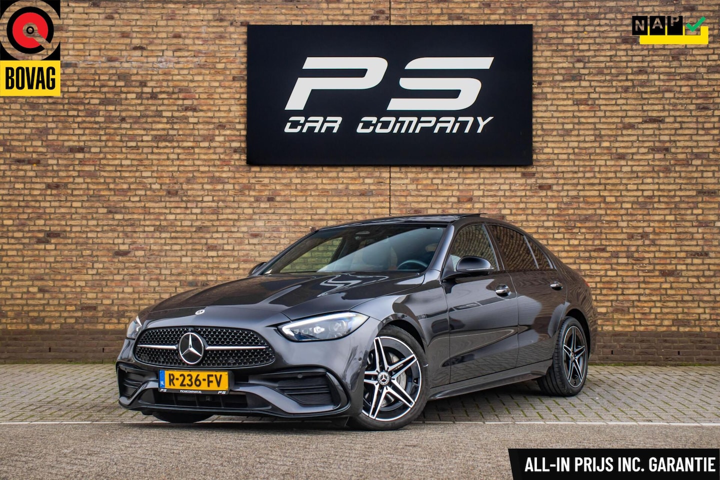 Mercedes-Benz C-klasse - 200 Launch Edition AMG Line 200 Launch Edition AMG Line, Origineel NL - AutoWereld.nl