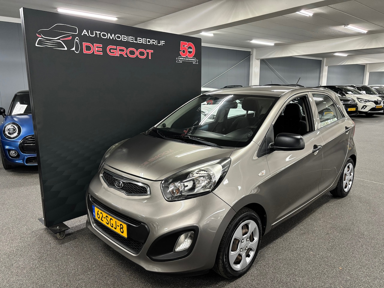 Kia Picanto - 1.2 CVVT Comfort Pack Automaat met Navigatie, Airconditioning, Electrische Ramen voor, enz - AutoWereld.nl