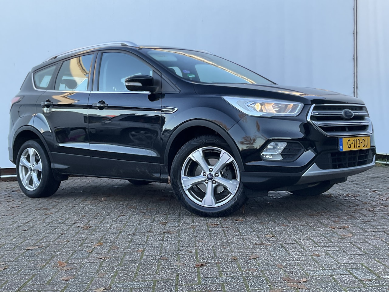 Ford Kuga - 1.5 EcoBoost Titanium Trekhaak Sony-Audio Nav/Cruise Clima Hoogzitter Voll.Onderhouden! - AutoWereld.nl