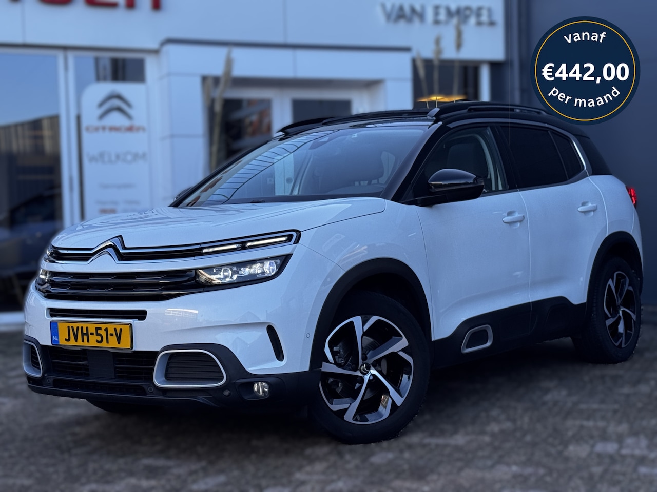 Citroën C5 Aircross - 1.6 PureTech Business Plus | 180 PK | Trekhaak | Pano | Leder | Automaat | Camera | Elektr - AutoWereld.nl