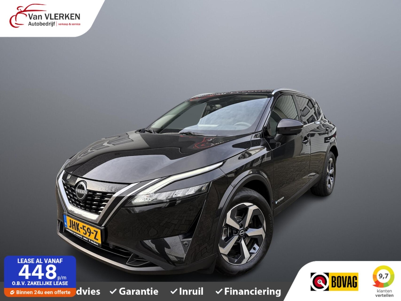 Nissan Qashqai - 1.5 e-Power Business Design PANORAMADAK 360 adaptive cruise - AutoWereld.nl