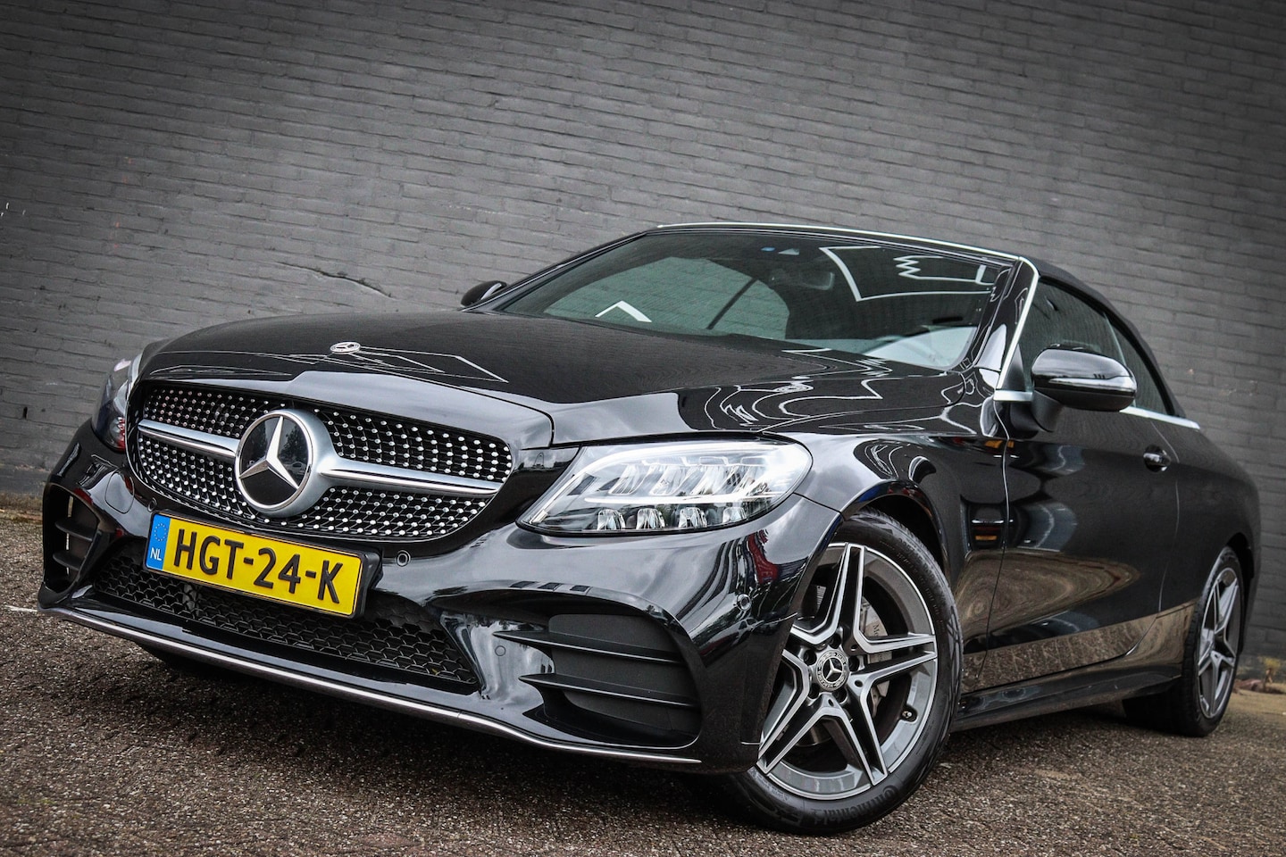Mercedes-Benz C-klasse Cabrio - 180 AMG Line /Airscarf/Navi/Leder - AutoWereld.nl