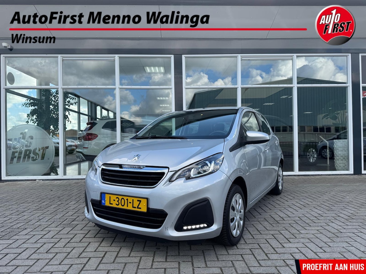 Peugeot 108 - 1.0 e-VTi Active|Airco|Bluetooth|Elek. Ramen| - AutoWereld.nl