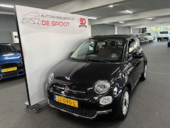 Fiat 500 C - 1.2 Lounge met volledig linnen open dak, Lederen bekleding, Airconditioning, Parkeersensor