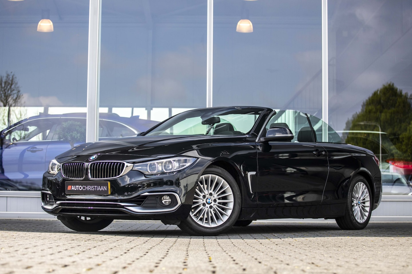 BMW 4-serie Cabrio - 420i High Executive | Nekverwarm. | Camera | NL Auto - AutoWereld.nl