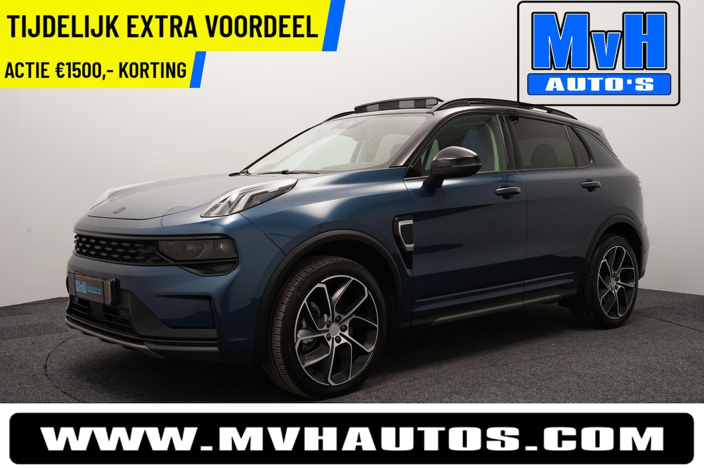 Lynk & Co 01 - 1.5 Plug-in Hybride|FULL BLACK|360°CAM|PANO|NAP - AutoWereld.nl