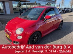 Fiat 500 - 0.9 TwinAir Turbo 500 Sport , Climate Controle , Elect. ramen en deur vergrendeling , Acht
