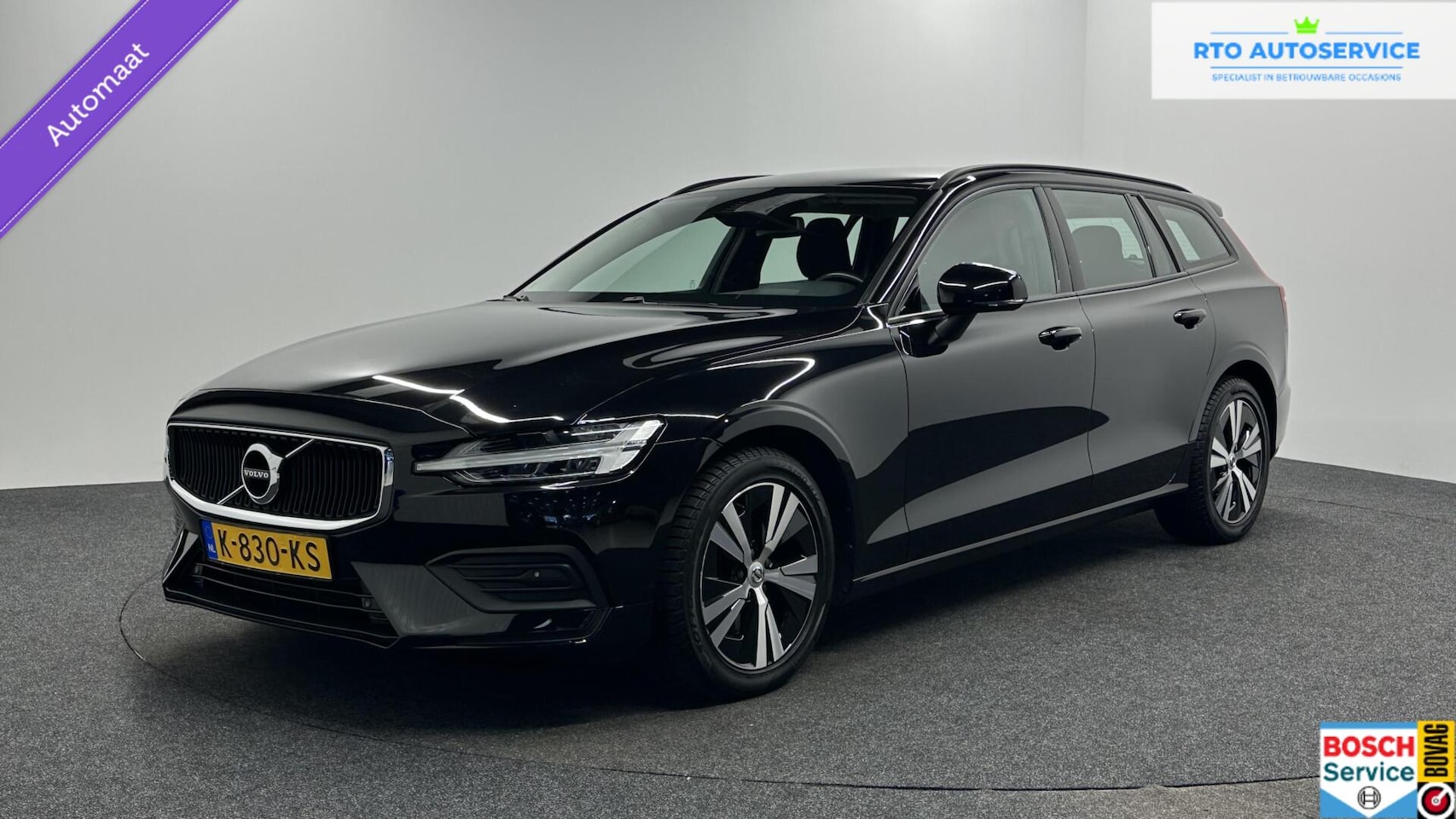 Volvo V60 - 2.0 B3 Momentum Advantage CAMERA NAVI ECC CARPLAY LM. - AutoWereld.nl