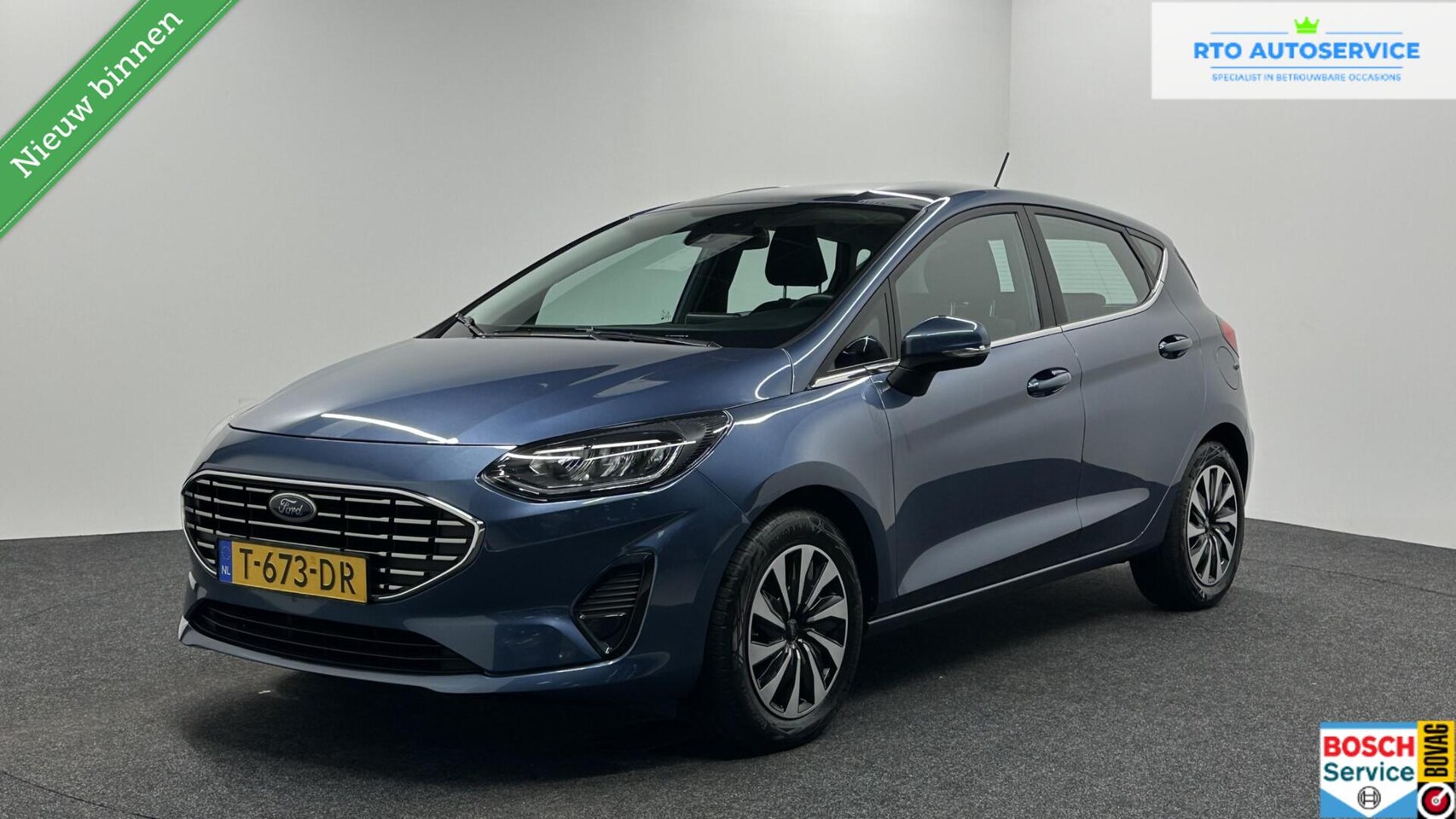 Ford Fiesta - 1.0 EcoBoost Hybrid Titanium NAVI CRUISE CARPLAY. - AutoWereld.nl
