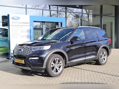Ford Explorer - 3.0 V6 PHEV PLATINUM 457PK AUTOMAAT 7-PERS TREKHAAK AD-CRUISE LEDER STOELKOELING/VERWARMIN