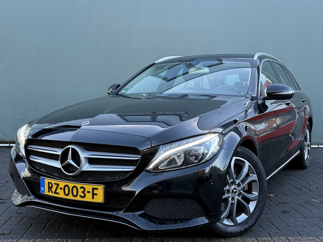 Mercedes-Benz C-klasse Estate - BWJ 2018 200 CDI 220 PK Business AUTOMAAT | FULL LED | STOELVERW. | HALF LEDER | CAMERA | - AutoWereld.nl