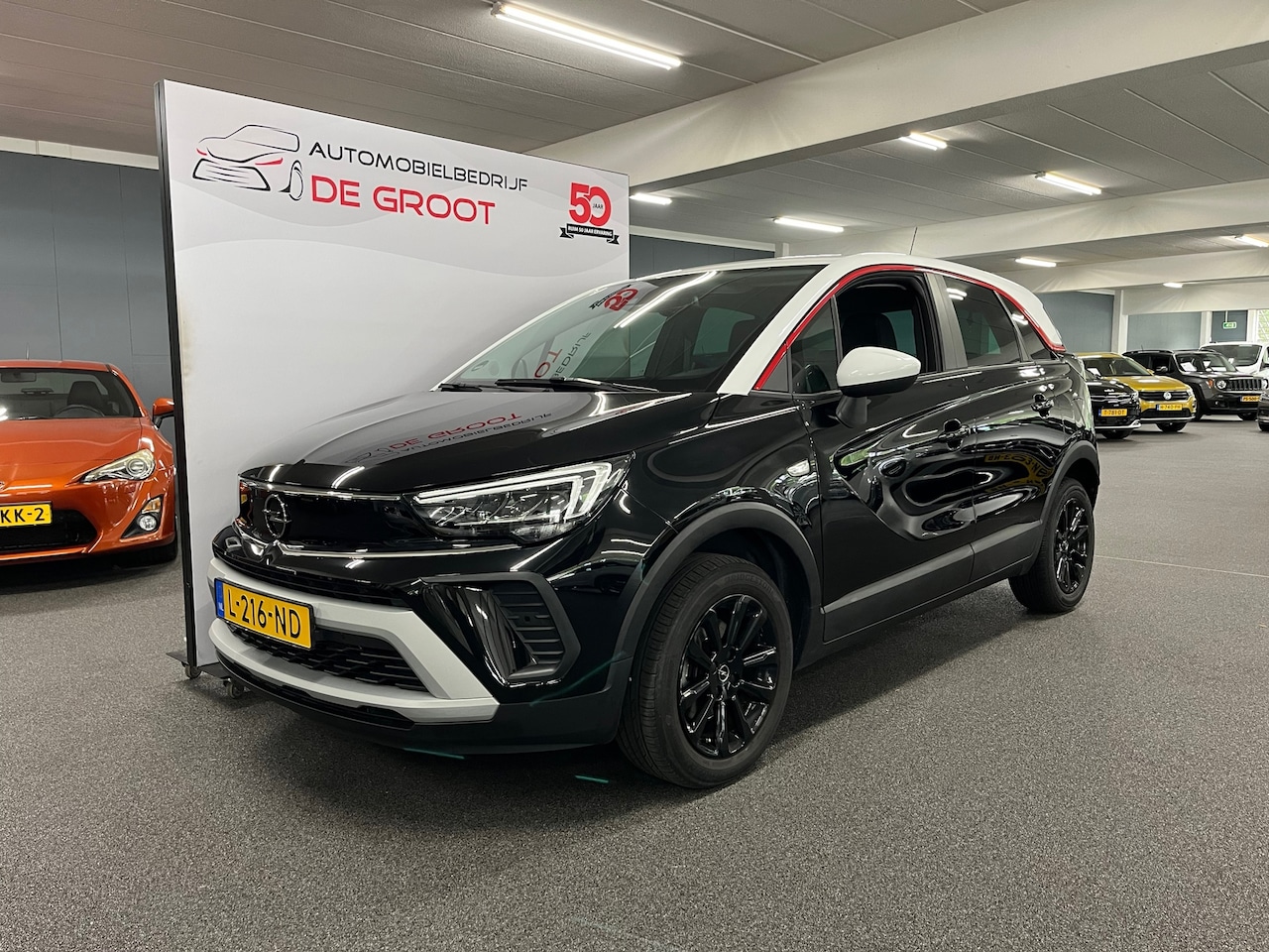 Opel Crossland - 1.2 Turbo GS Line NL-auto / eerste eigenaar/ Camera/ Apple carplay/ Android/ Sensoren - AutoWereld.nl
