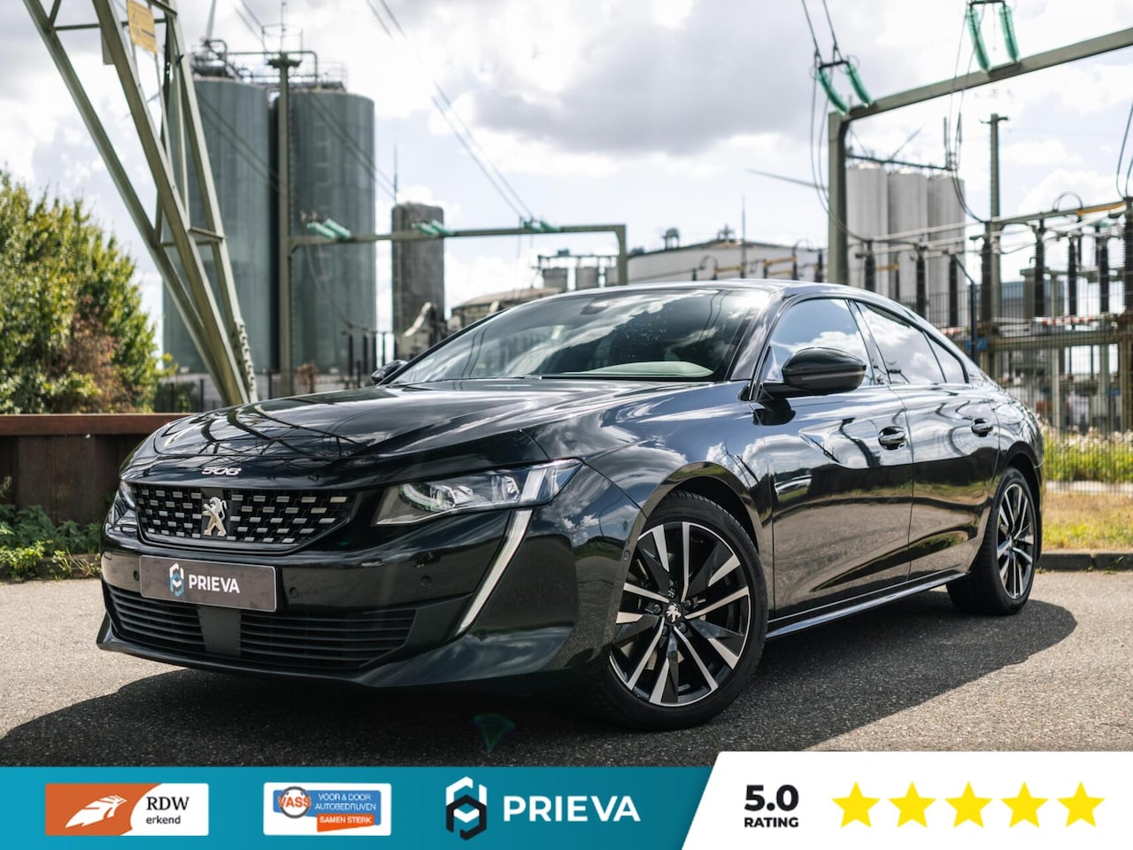Peugeot 508 - 1.6 Hybrid GT|225 pk|Black Pack| 18” Sportvelgen - AutoWereld.nl