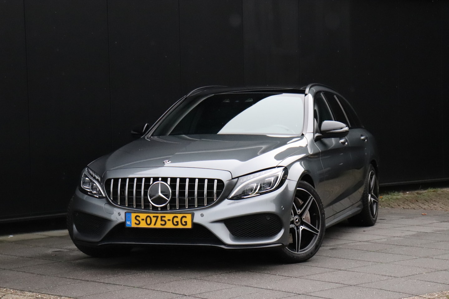 Mercedes-Benz C-klasse Estate - 250 211PK AMG | LEDER | MEMORY | PANO-DAK | STOELVERW. | CAMERA | NAVI | - AutoWereld.nl