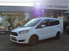 Ford Tourneo Courier - TITANIUM 5-PERSOONS BENZINE TREKHAAK AIRCO CRUISE STOELVERW VOORRUITVERW BLUETOOTH 2X SCHU