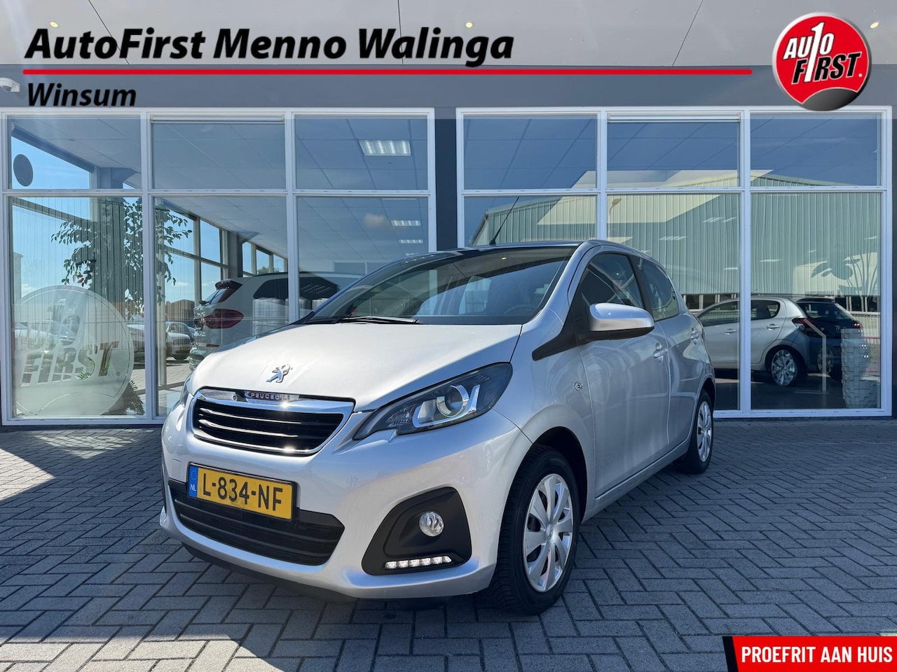 Peugeot 108 - 1.0 e-VTi Active|Airco|Bluetooth|Elek. Ramen| - AutoWereld.nl