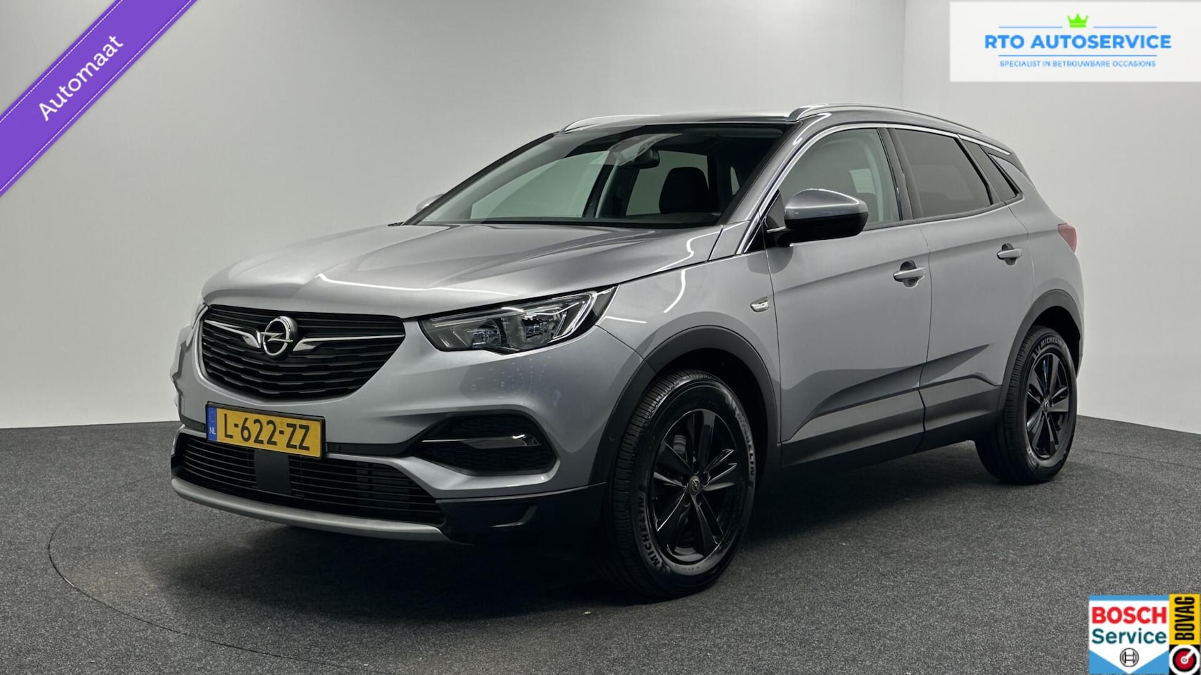 Opel Grandland X - 1.2 Turbo Business Executive CAMERA CARPLAY LM NAVI ECC CRUISE. - AutoWereld.nl