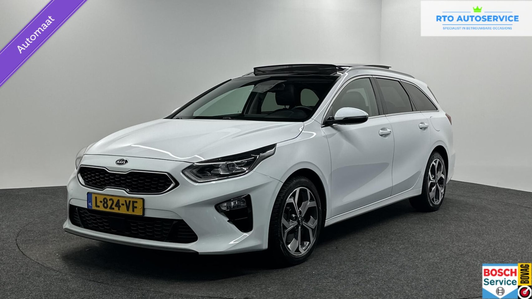Kia Cee'd Sportswagon - Ceed 1.0 T-GDi ExecutiveLine PANO TREKHAAK LEER LM ECC. - AutoWereld.nl