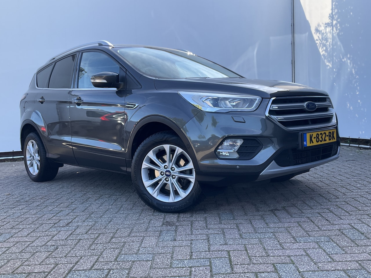 Ford Kuga - 1.5 EcoBoost 150pk Ultimate Nav/Cruise Stoel/Stuurverw Elek.Klep Voll.Onderhouden! - AutoWereld.nl