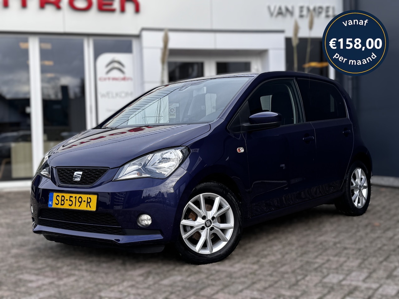 SEAT Mii - 1.0 Sport Intense | Trekhaak | Parkeersensoren | Cruise Control | Airco | Lichtmetalen Vel - AutoWereld.nl