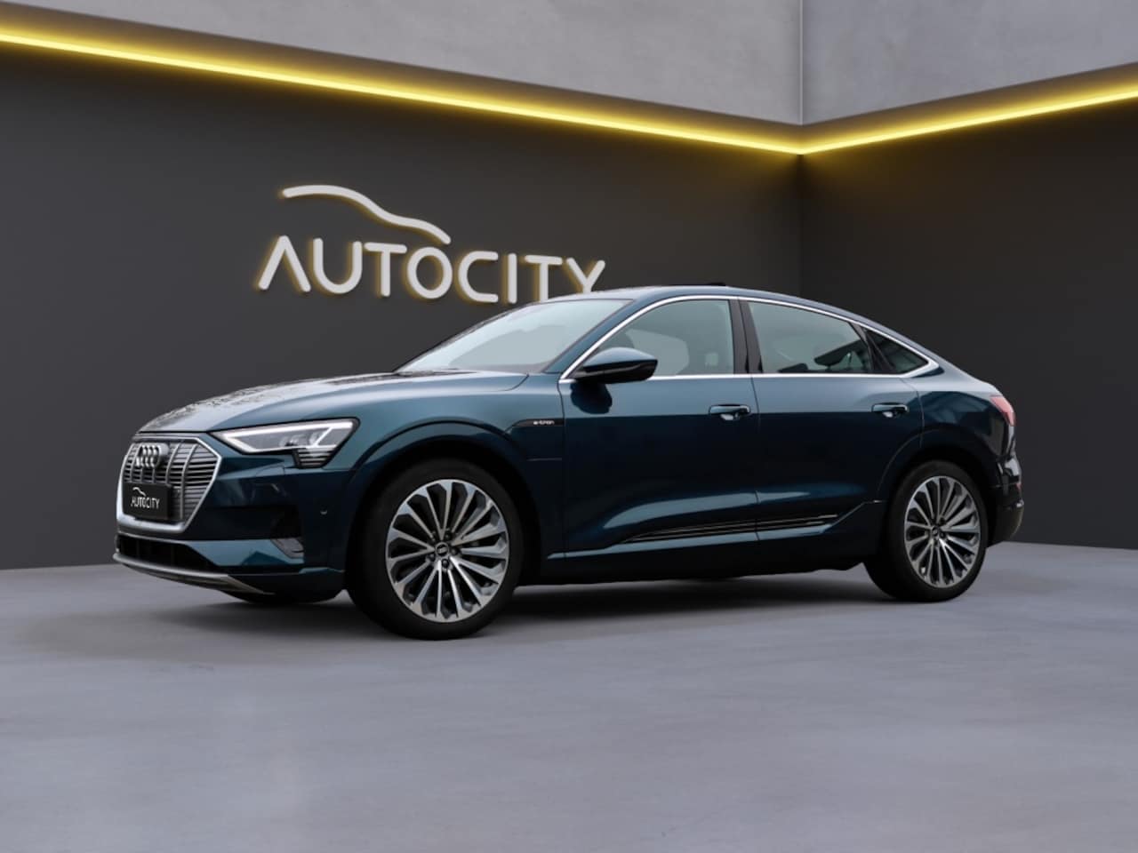 Audi e-tron Sportback - 55 quattro 95kWh 408pk advanced Pano l Leder l Trekhaak l VOL OP - AutoWereld.nl