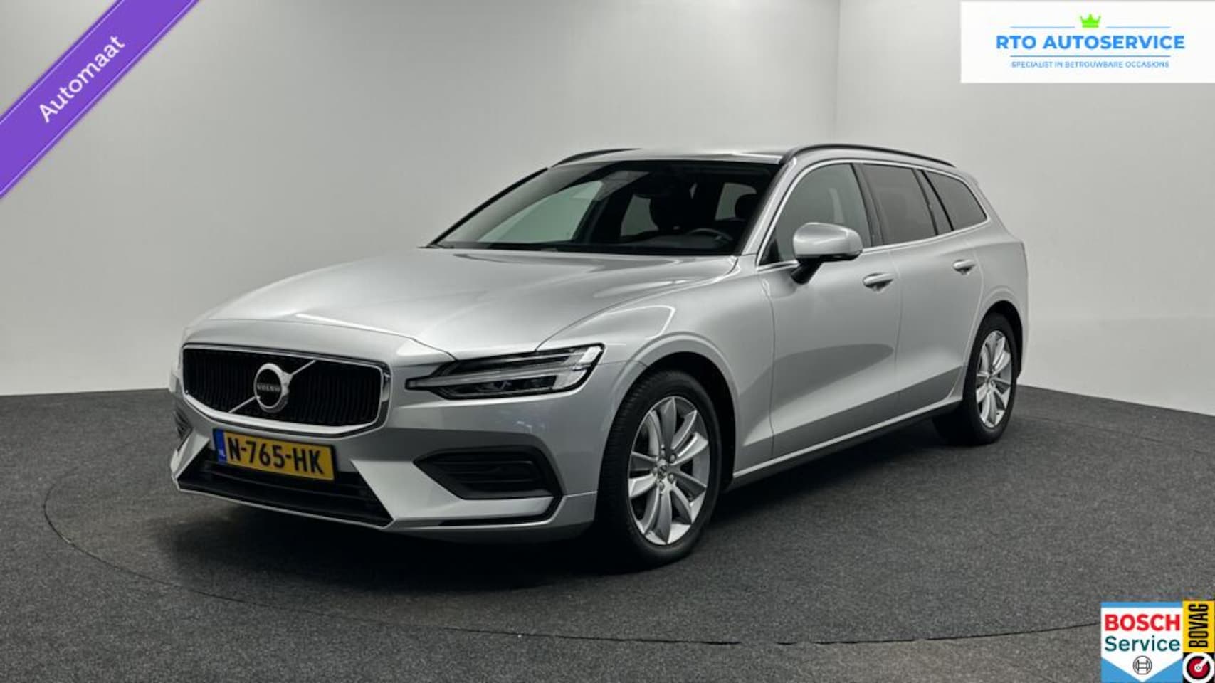 Volvo V60 - 2.0 B3 Momentum Business ECC NAVI CAMERA CARPLAY LM CRUISE. - AutoWereld.nl
