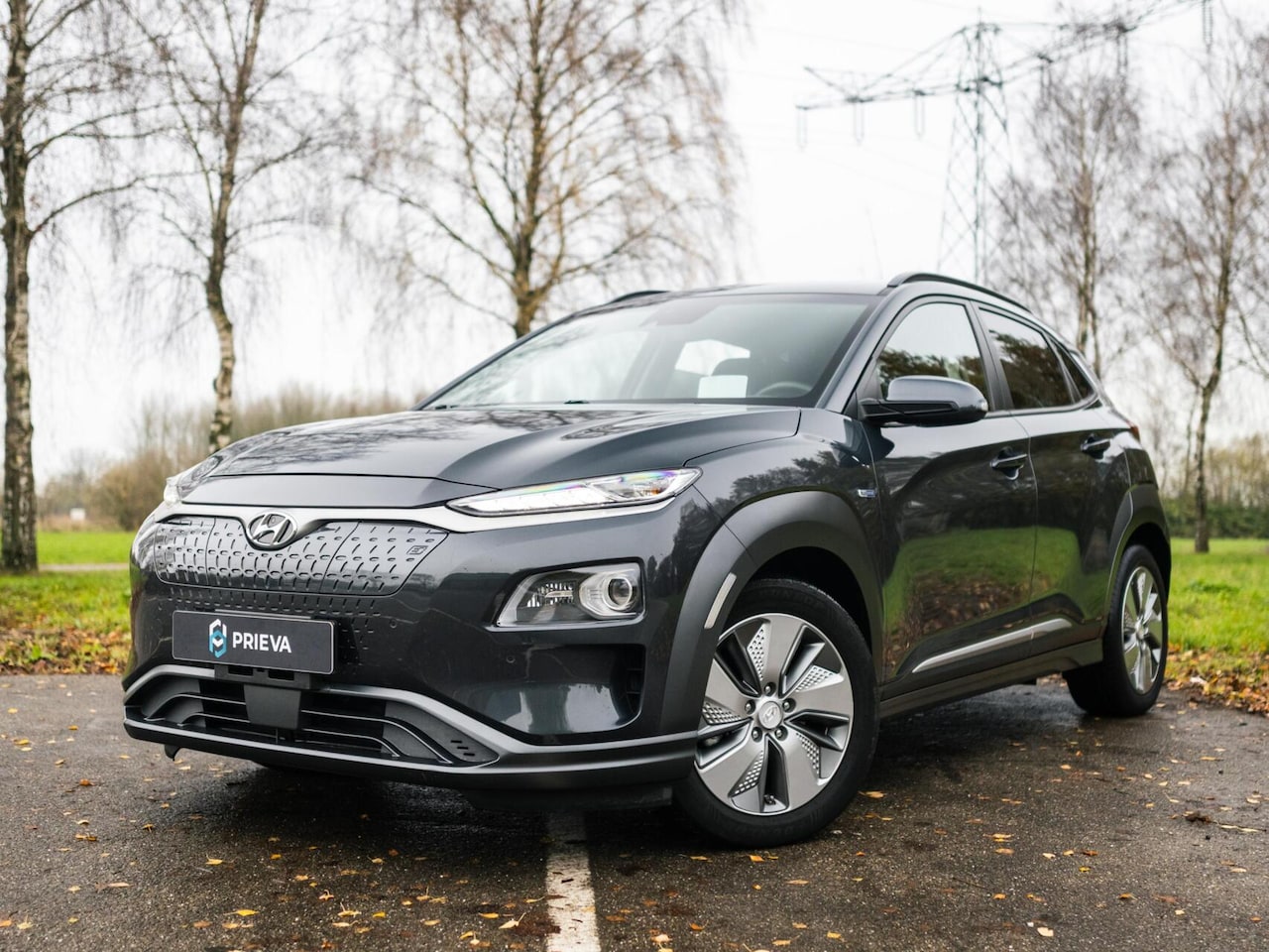 Hyundai Kona Electric - EV Premium 64 kWh VOL-LEDER - AutoWereld.nl